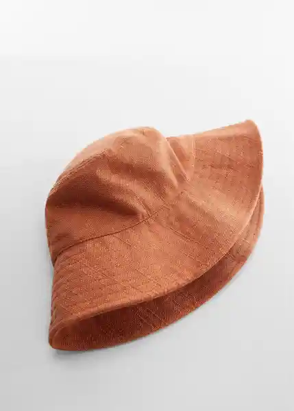 Gorro Anafe Naranja Talla 99 Mujer Mango