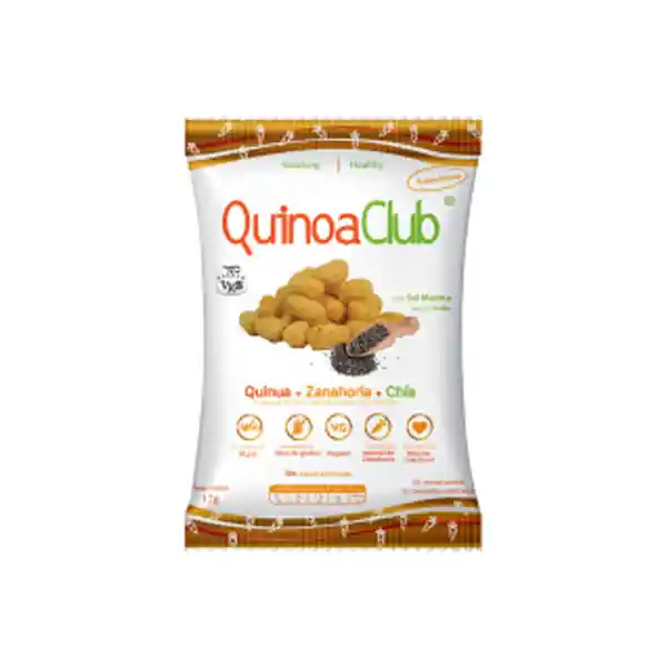 Quinoa Club Snack de Maíz Chía y Zanahoria