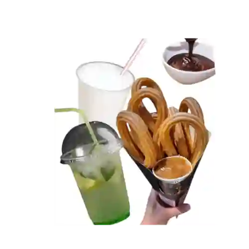 Combo Churros Mas 2 Bebidas