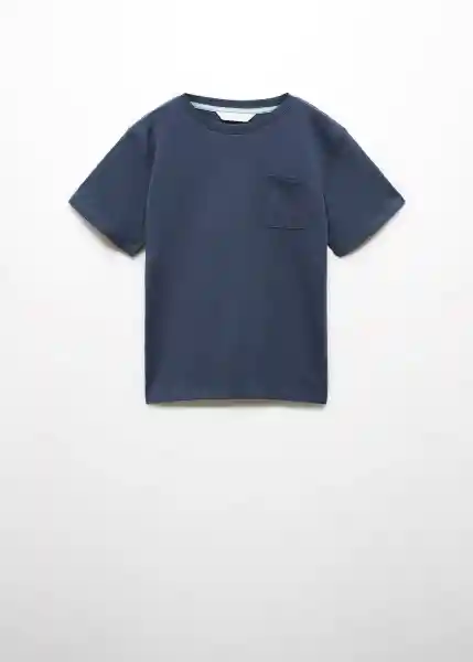 Camiseta Basic6 Navy Talla 14 Niños Mango