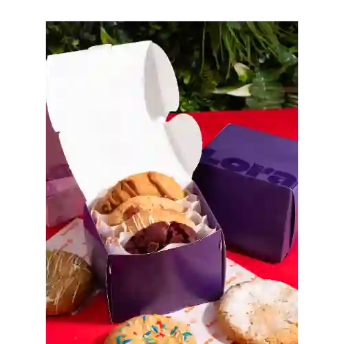 Caja de Galletas X 4
