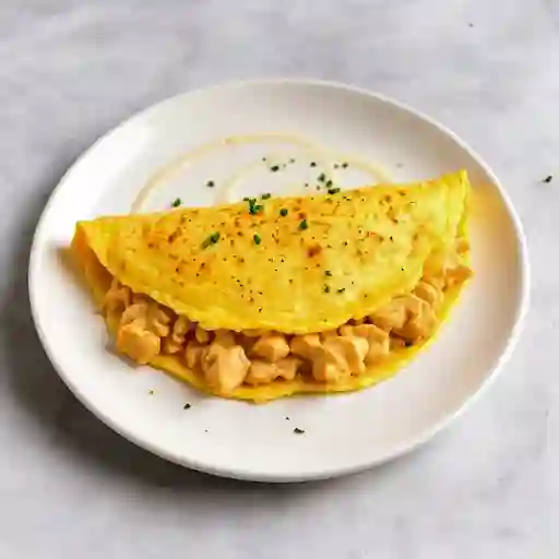 Omelette de Pollo Cremoso