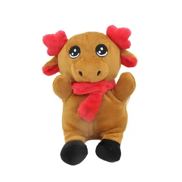 Peluche Ojos Grandes Reno Navidad 2024
