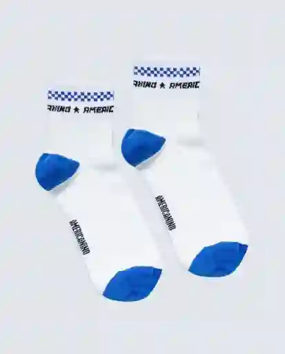 Medias Unisex Azul Talla 10-12 769G502_AZU173934 Americanino