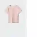 Camiseta Mangofi Rosa Talla 08 Niñas Mango