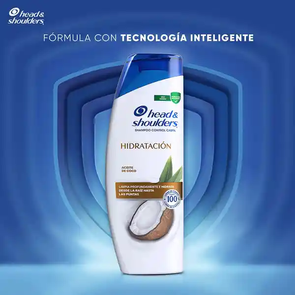 Head & Shoulders Shampoo Hidratante con Aceite de Coco 
