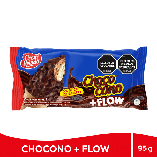 Crem Helado Chococono Flow Helado Vainilla y Arequipe 95g