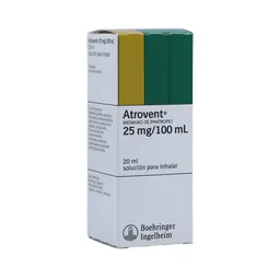 Atrovent Solución para Inhalación (25 mg)