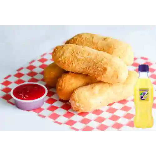 Combo Deditos de Queso + Quatro 250 ml