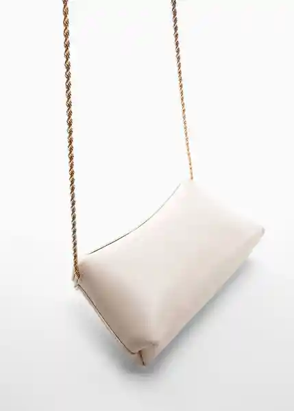 Bolso P Marion Off White Talla 99 Mujer Mango