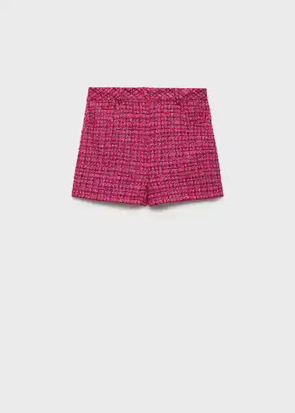 Short Lera-h Fucsia Talla XL Mujer Mango