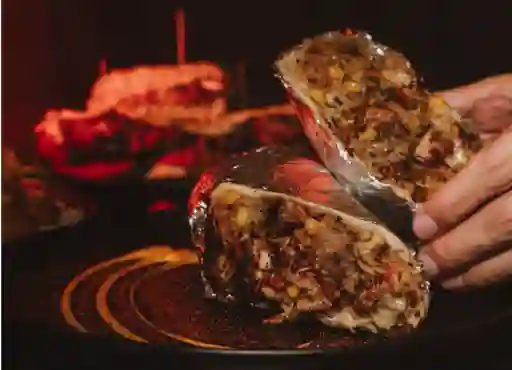 Perro al carbón de lomo