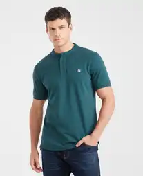 Camiseta Polo Ner# Neck Verde Nafta Ultra Oscuro XL Chevignon