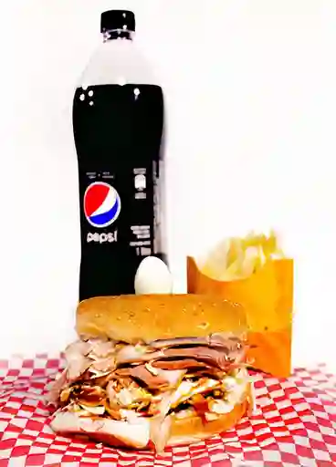 Combo 1 Hamburguesa de Cordero 