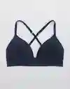 American Eagle Bralette ll Wireless Mar de Noche Talla 36 C