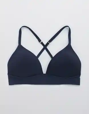 American Eagle Bralette ll Wireless Mar de Noche Talla 36 C