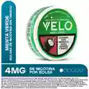VELO Bolsas de Nicotina Menta Verde 4MG
