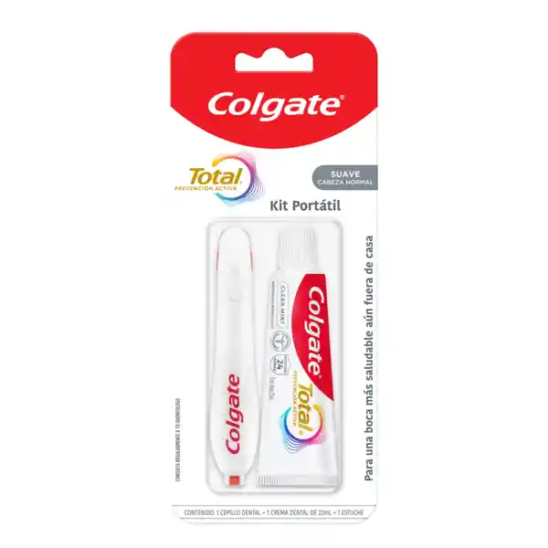 Colgate Crema Dental + Cepillo de Dientes Total 12