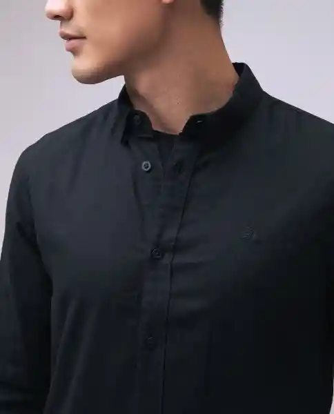 Camisa Hombre Negro Talla XS 810D501 Americanino