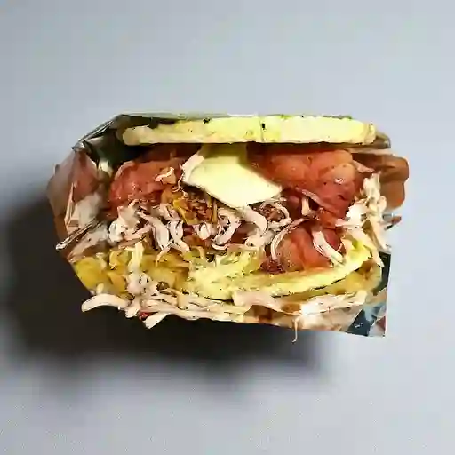 Arepa con Todo