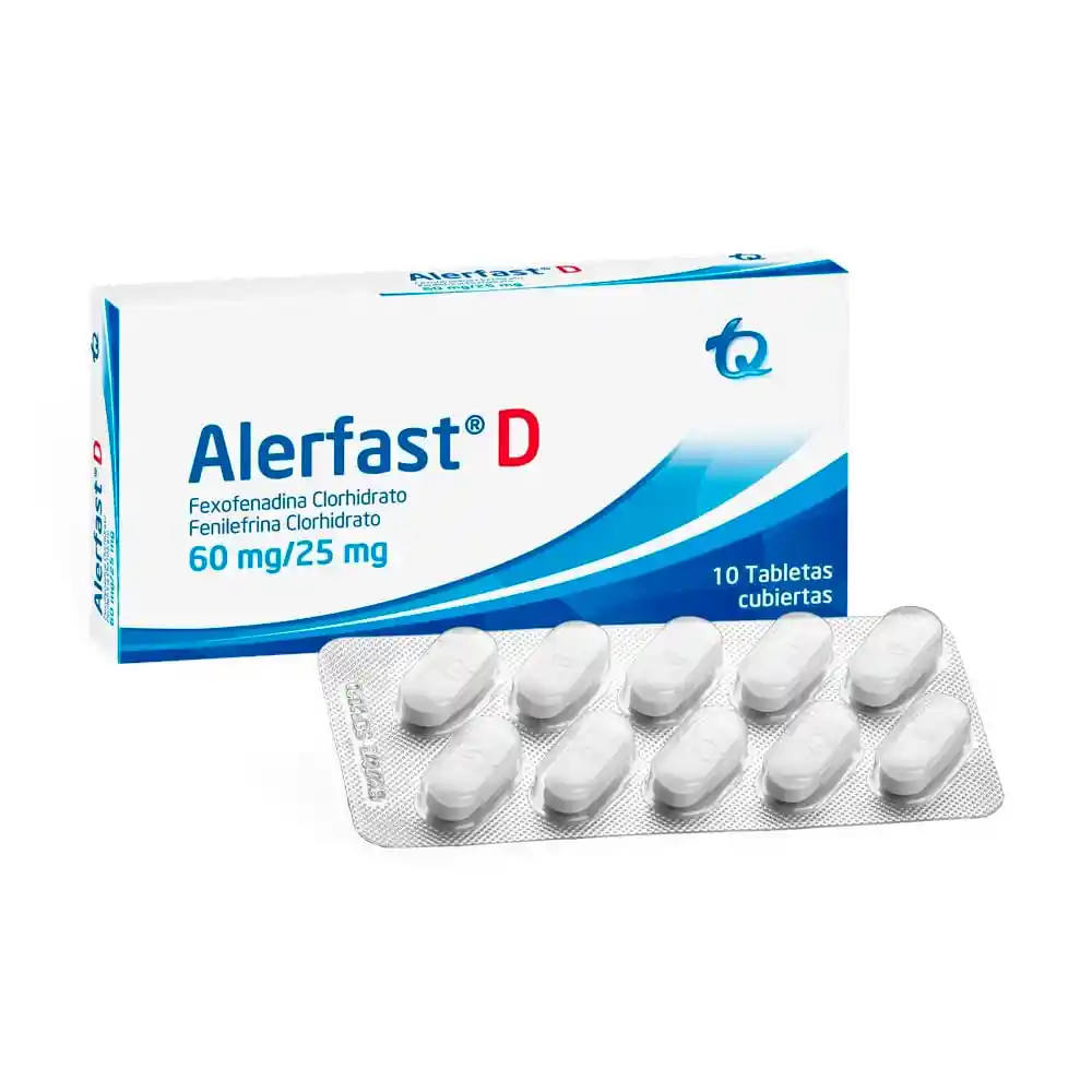 Alerfast D (60 mg / 25 mg)
