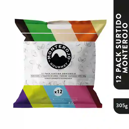 Monte Rojo 12Pack Surtido Monterojo 305gr