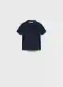 Polo Javi8 Navy Talla 70 Niños Mango