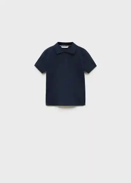 Polo Javi8 Navy Talla 70 Niños Mango