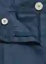 Pantalón Brunoli Azul Talla 40 Mujer Mango