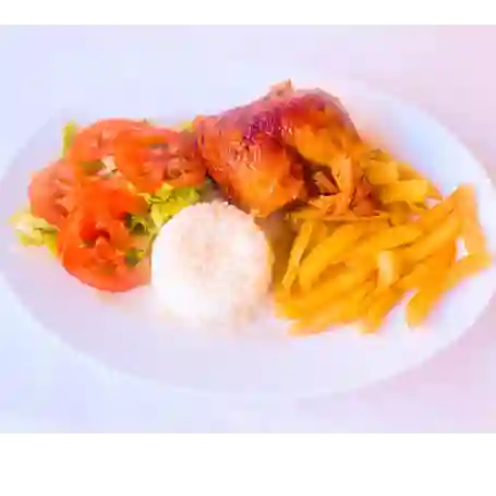 Bandeja con Pollo