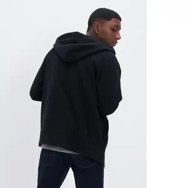 Buzo Negro Talla: SMALL American Eagle