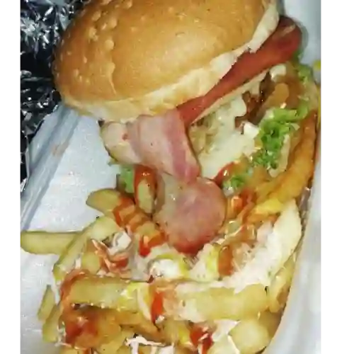 Hamburguesa Sencilla King