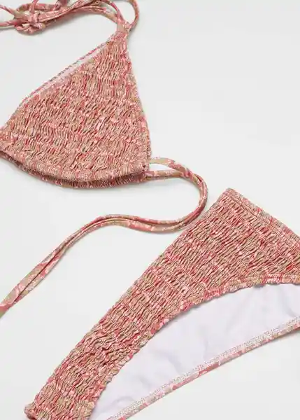 Bikini Flor Terracota Talla 18 Niñas Mango