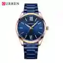 Curren Reloj Para Hombre Color Azul 8423 Kred631803