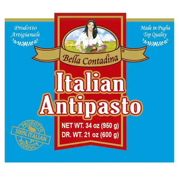 Bella Contadina Mezcla de Antipasto Italiano / 21 Oz