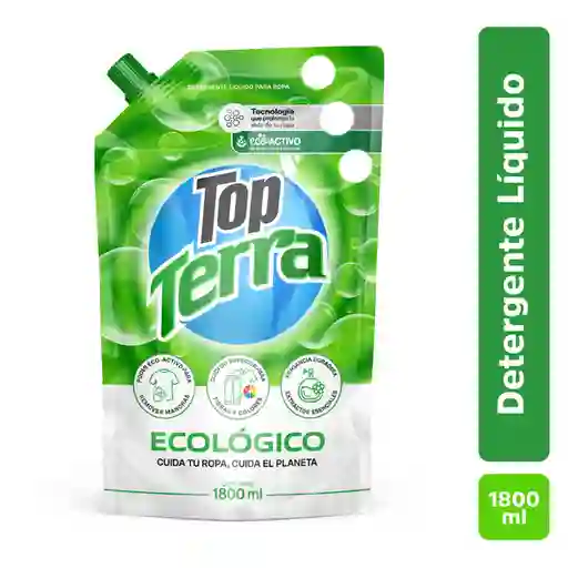 Top Terra Detergente Líquido 1800 mL