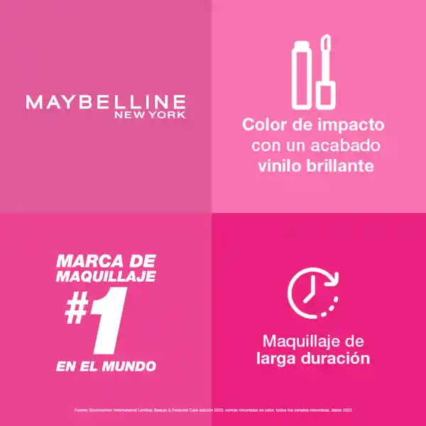 Labial Líquido Maybelline SuperStay Vinyl Ink STRICKING 150