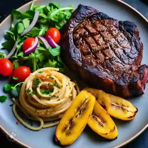 Filete de Res Bola Negra en Guacamole