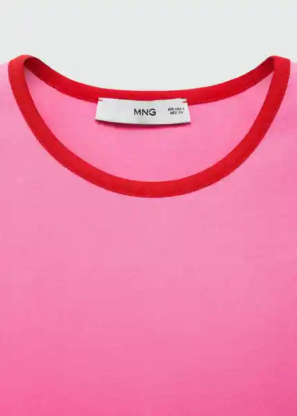 Camiseta Zanic Rosa Talla L Mujer Mango