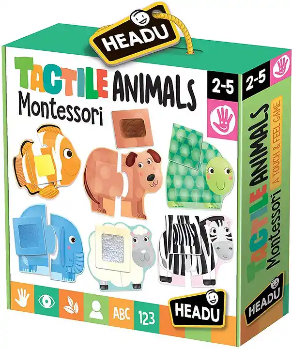 Rompecabezas Animales Táctiles Montessori