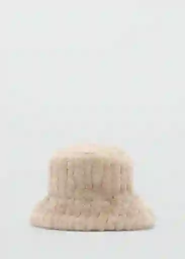 Sombrero Chessy Crudo Talla 99 Mujer Mango