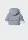 Abrigo Anorak Copito Antracita Talla 63 Niños Mango