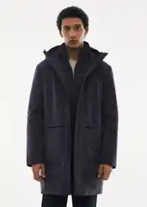 Abrigo Parka Space Navy Talla XXL Hombre Mango