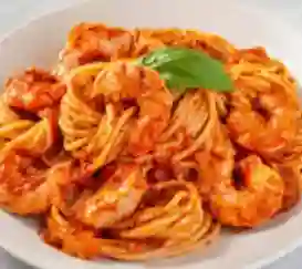 Pastas con Camarón