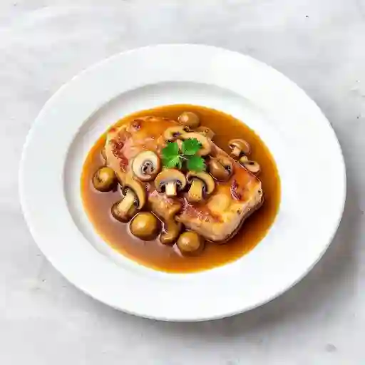 Lomo De Cerdo Con Champinones