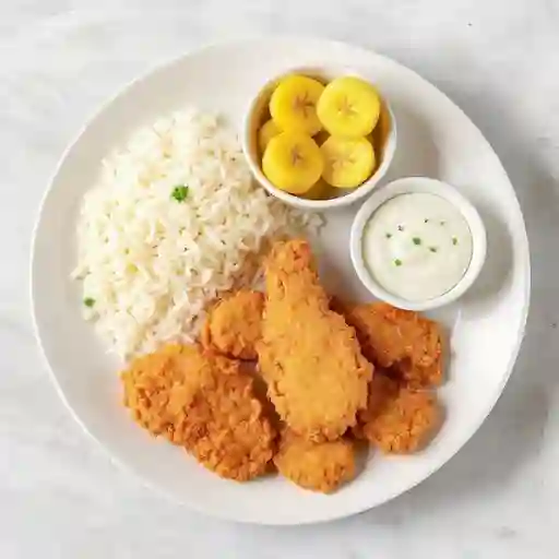 Porcion pollo frito