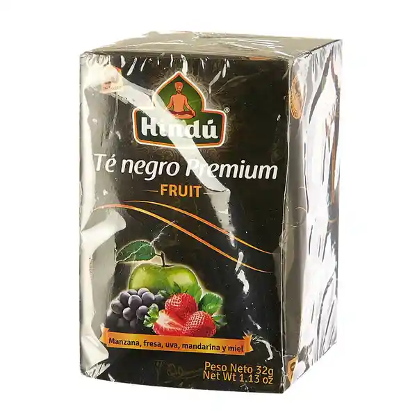 Té Negro Hindú Premium Frutas