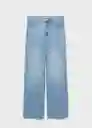 Jean Danila Tejano Medio Talla 32 Mujer Mango