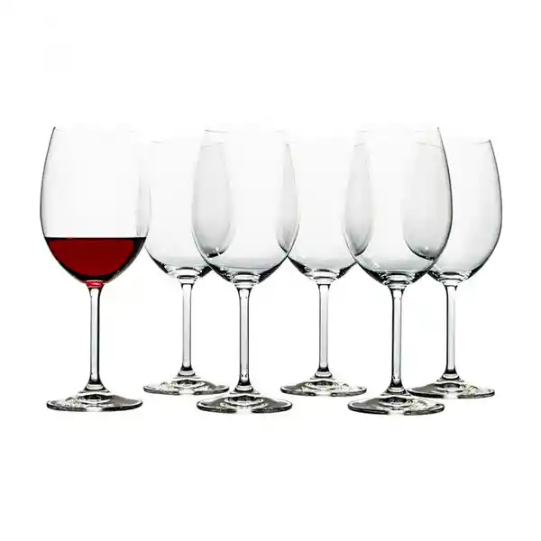 Bohemia Set Copas Gastro Vino Tinto en Cristal