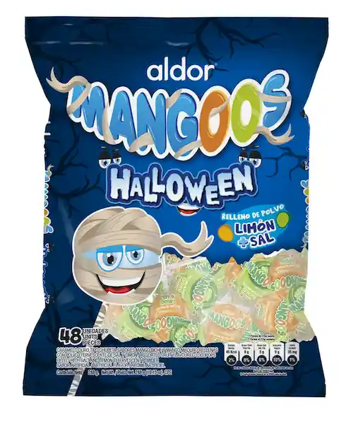 Aldor Caramelo Mangoos Halloween